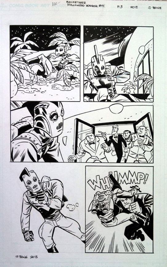 The Rocketeer: Hollywood Horror, In Daniel Storm's The Rocketeer Comic ...